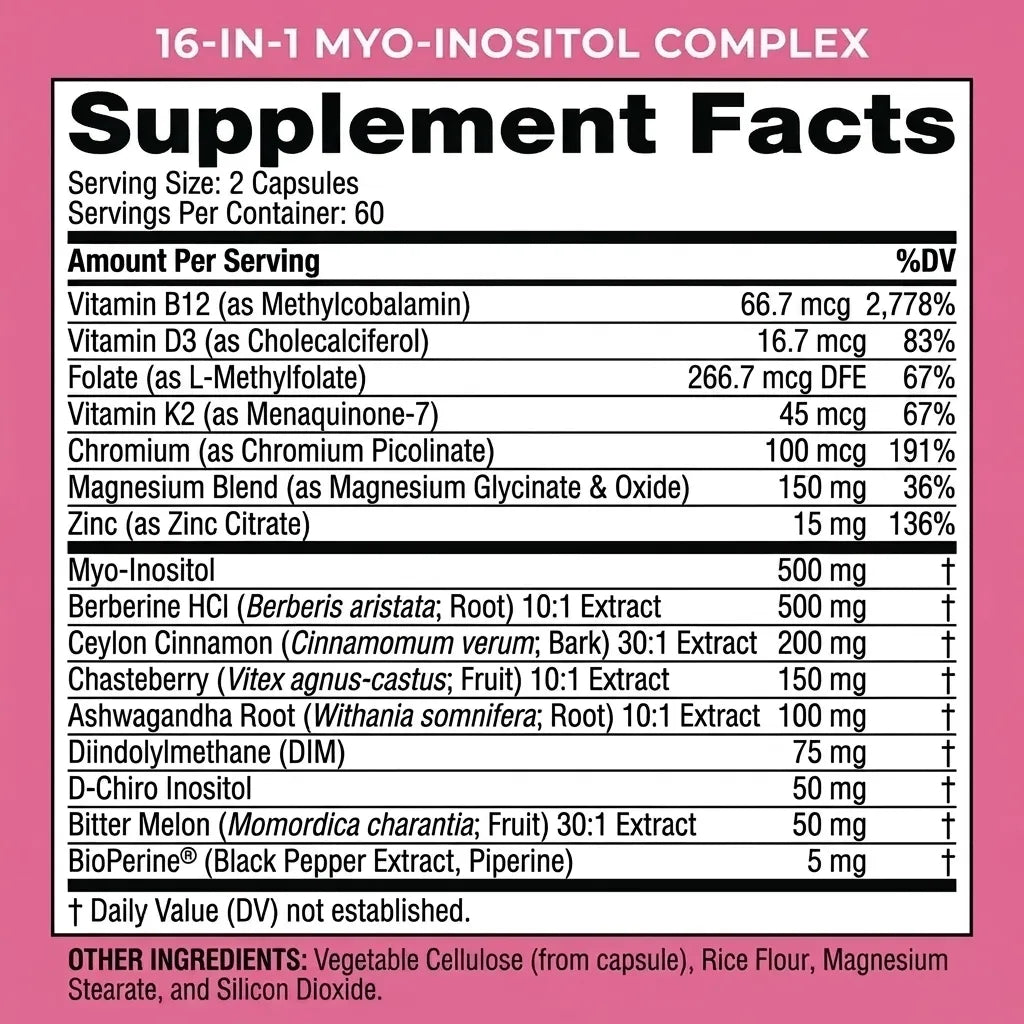 Myo-Inotisol Horomone Complex Hair Solution