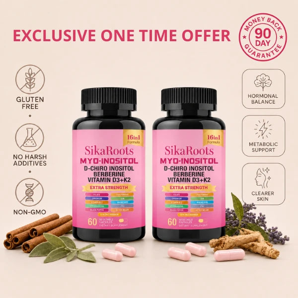2 Month Myo-Inositol PCOS Relief Supply