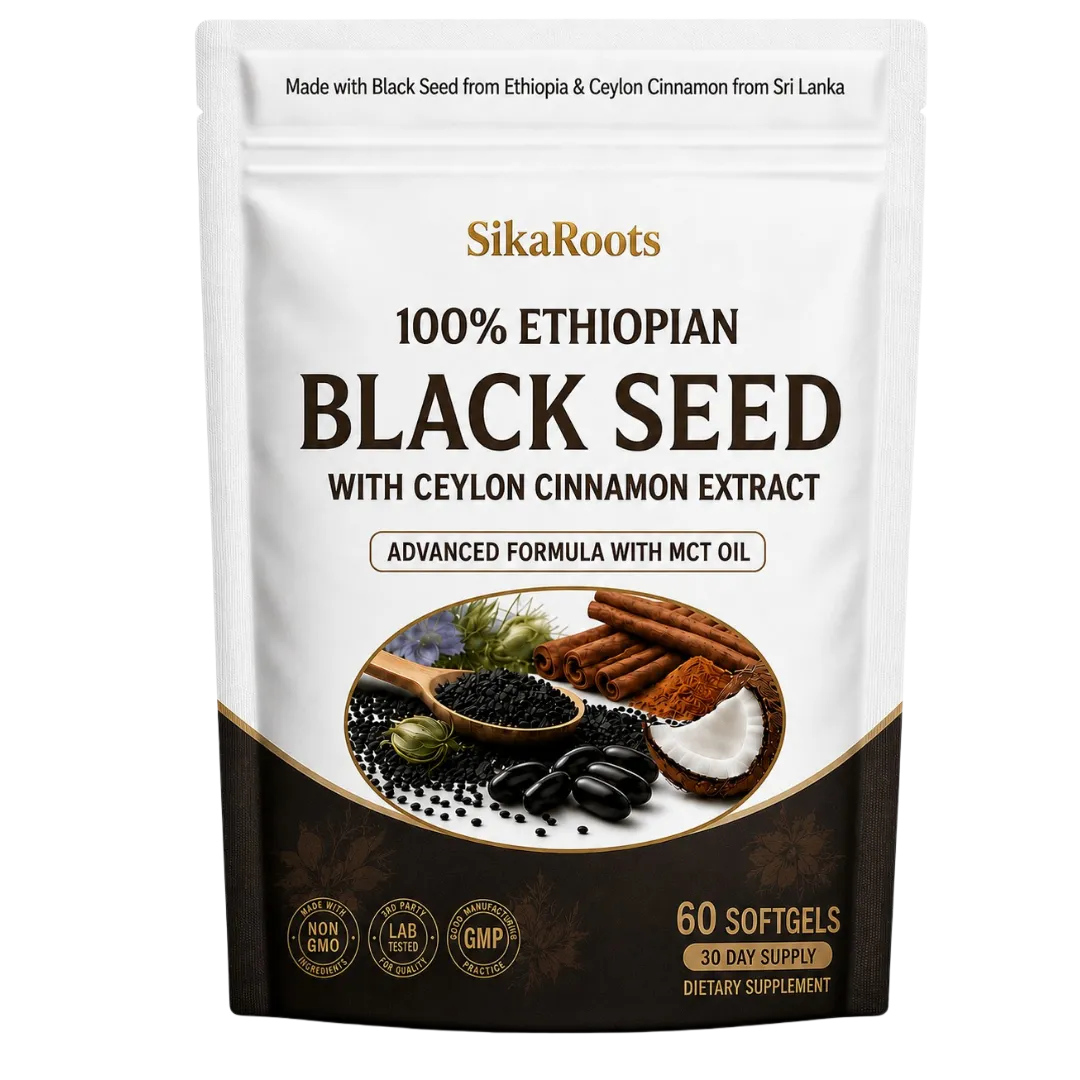 Ethiopian Black Seed Oil + Ceylon Cinnamon with MCT Oil
