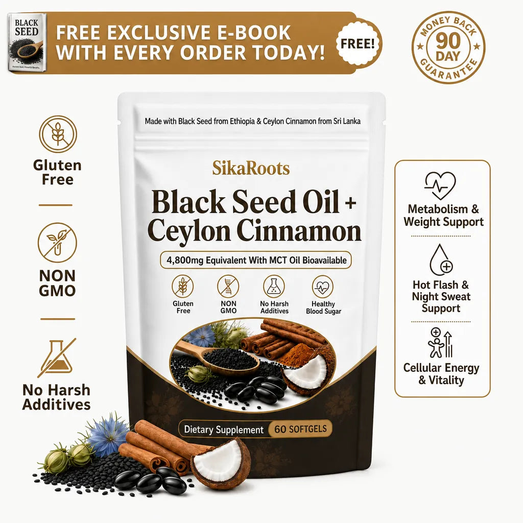 Ethiopian Black Seed Oil & Ceylon Cinnamon with MCT Oil